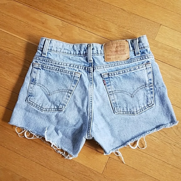Levi's Pants - Levi's 550 vintage USA♥cut off shorts